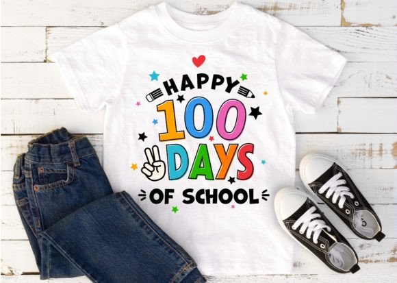 100 Days of School Svg Sublimation Png