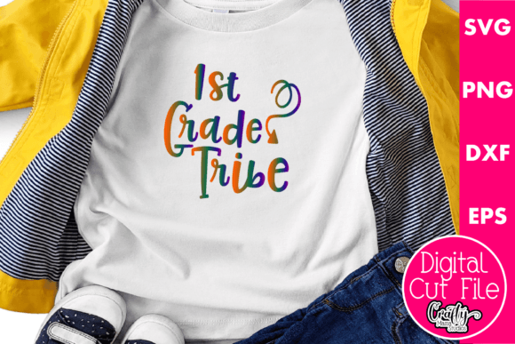 1st Grade Tribe Graphics & T-Shirt Designs