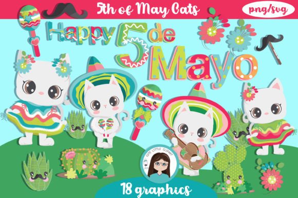 5th of May Cats Cliparts Review