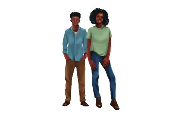 African American Teenagers Embroidery Design Review