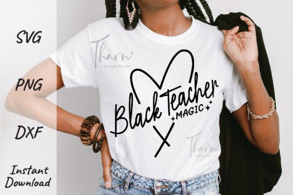 Black History Teacher Svg Sublimation Graphics