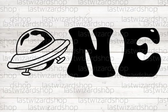 One with UFO Svg, First Birthday Universe Graphics Review for Sellers
