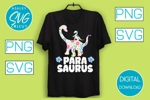 Parasaurus Paraprofessional Teacher Graphics and Print Templates