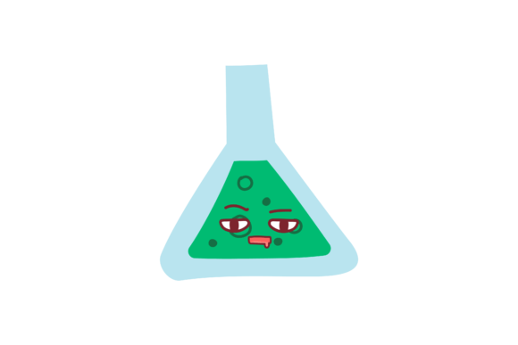 School Tools Chemical Liquid Kawai Icon